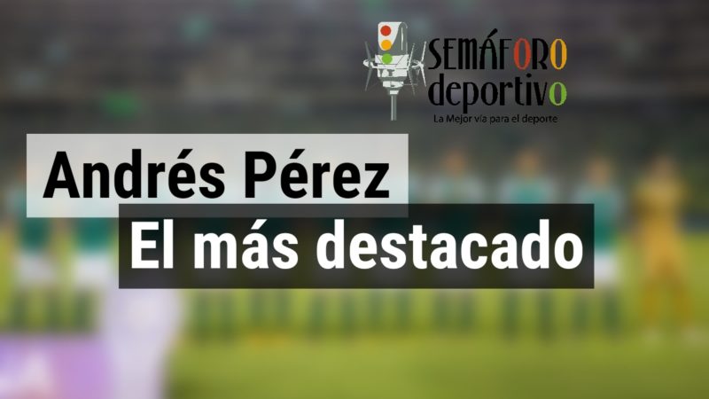 Andrés Pérez el más destacado