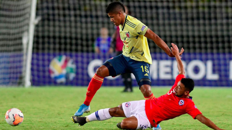 Selección Colombia, a la fase final del Preolímpico tras partido con Chile