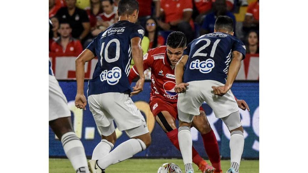 Independiente Medellín se llevó el partido por 2-0.