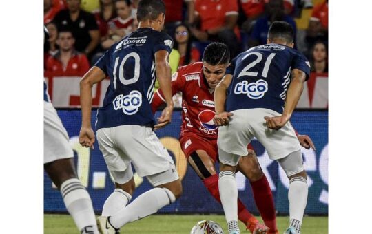 Independiente Medellín se llevó el partido por 2-0.